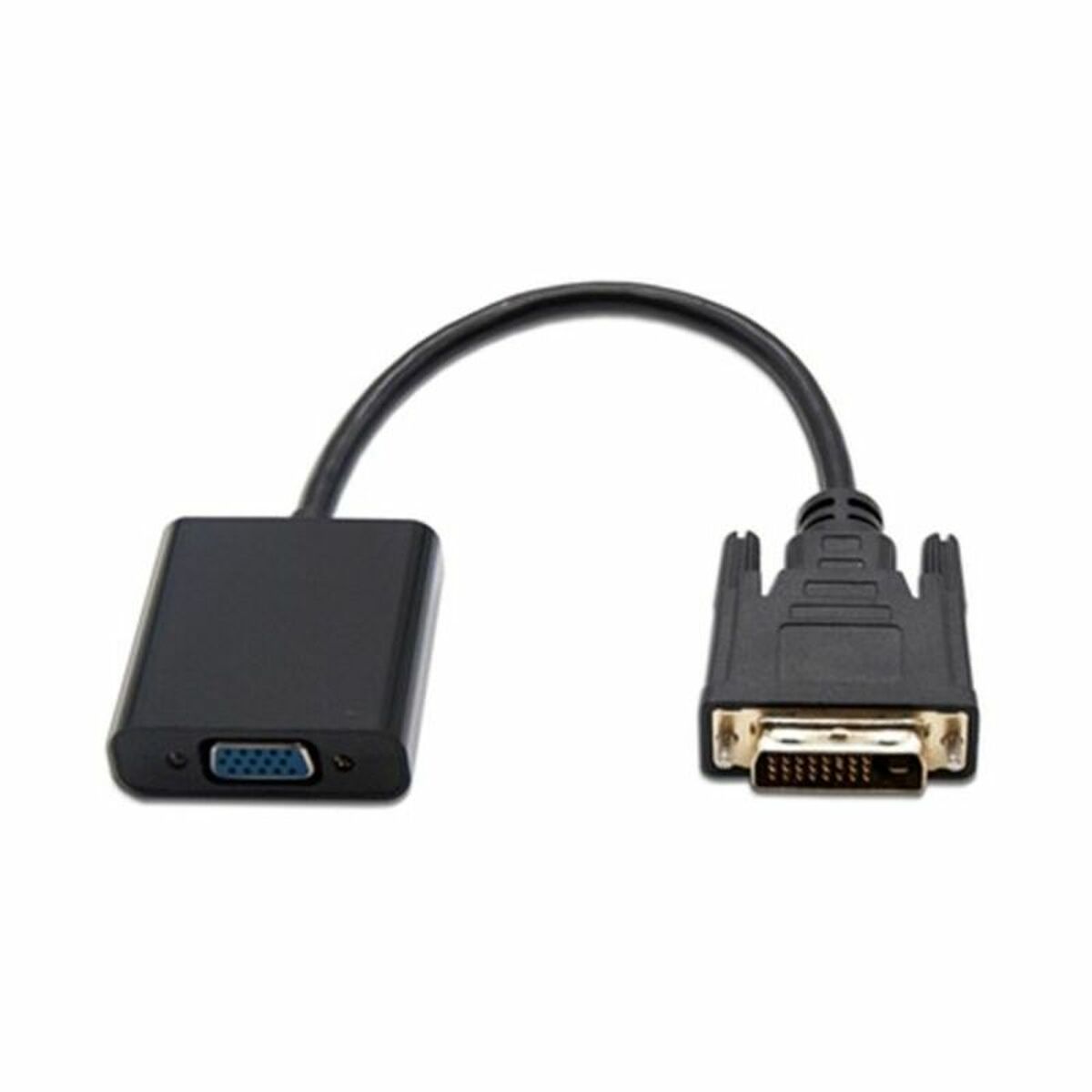Adapter DVI u VGA NANOCABLE 10.16.2008-BK Crna
